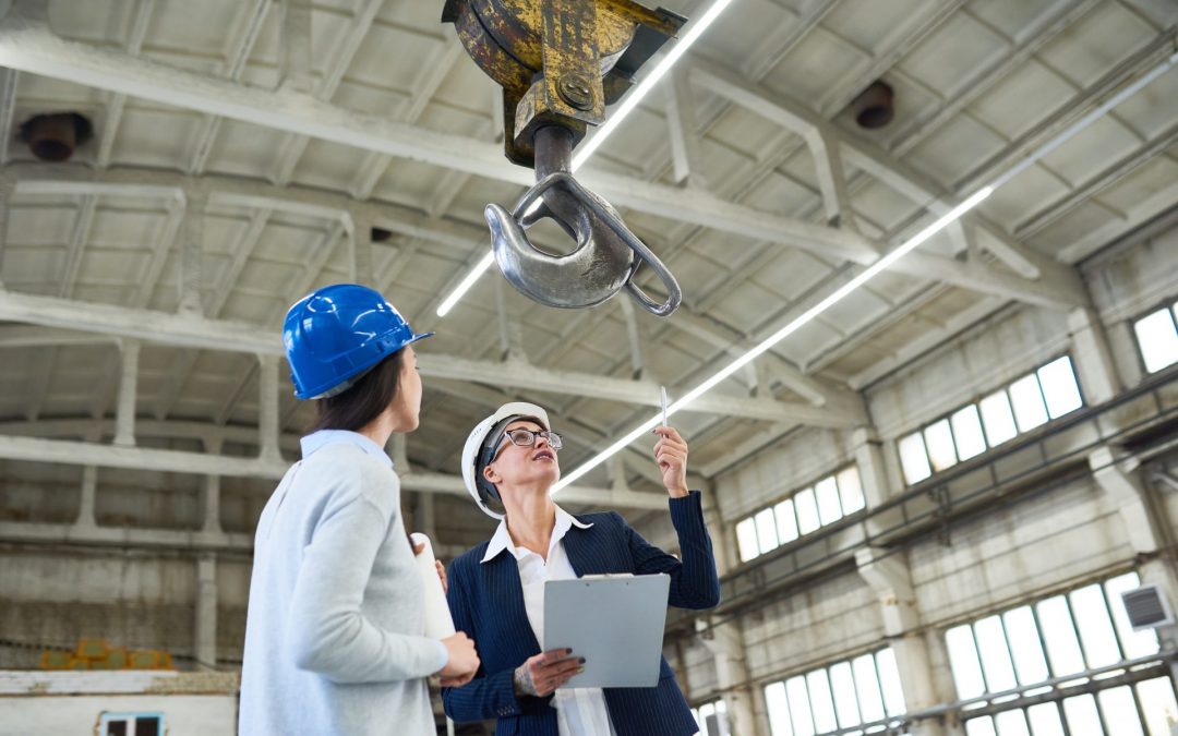 Female Building Contractors Visiting Construction